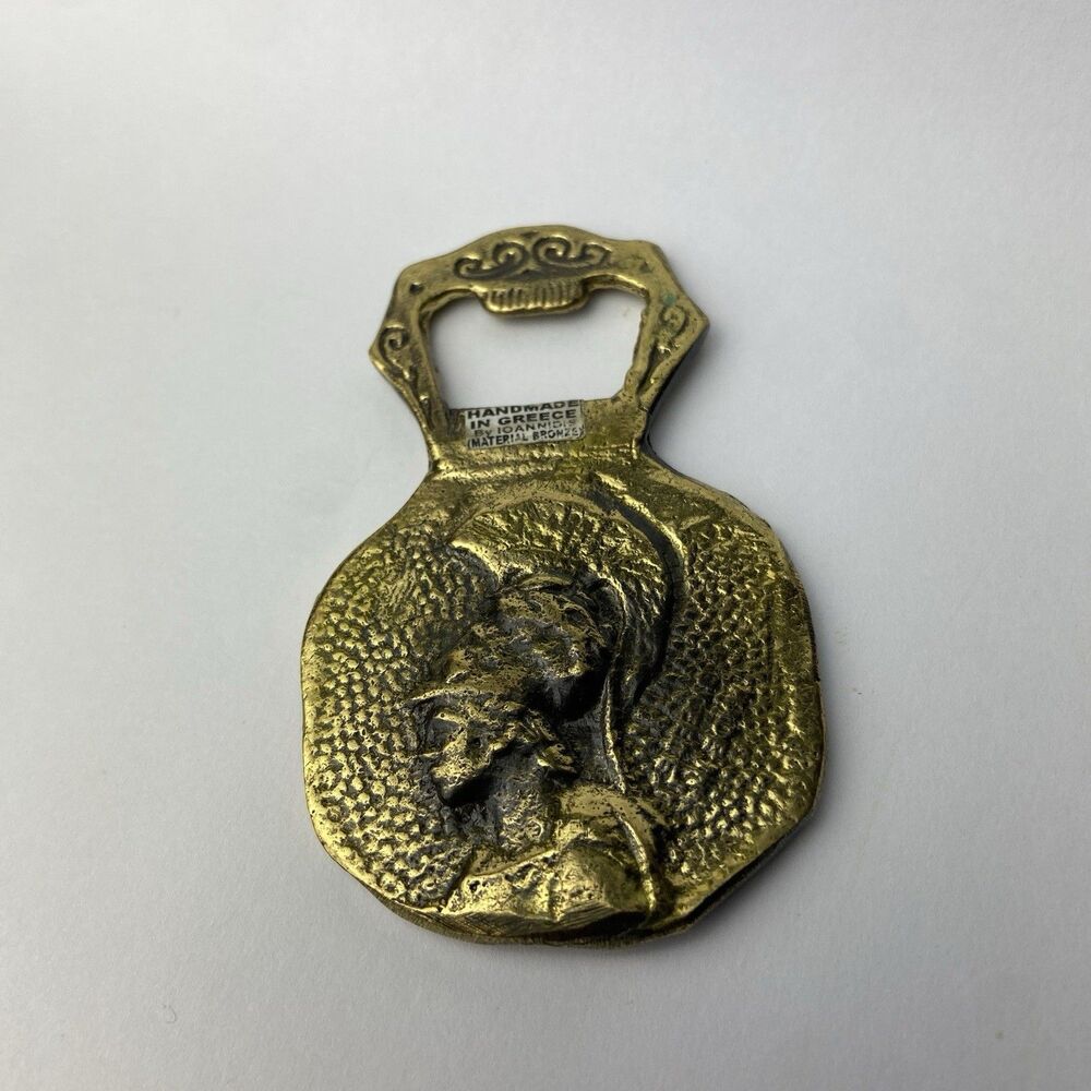 Bronze Bottle Opener Made in Greece - Picture 2 of 8